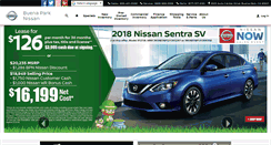 Desktop Screenshot of buenaparknissan.com