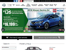 Tablet Screenshot of buenaparknissan.com